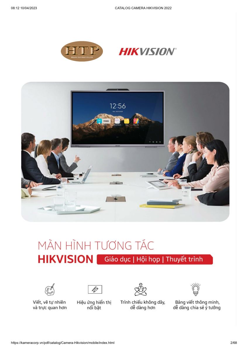 Catalogue Camera Hikvision